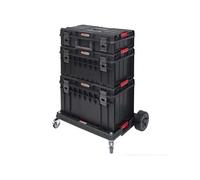 Ensemble de caisses SCM avec chariot de transport - 4 pièces - 850.0377