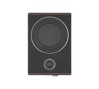 Ensemble De Caisson De Basses sous Le Siège De 8 Pouces Caisson De Basses Plat Haut Parleur Voiture Caisson Actif Système de Caisson de Basses Fermé HiFi De Voiture Noir 600W 40Hz-200Hz
