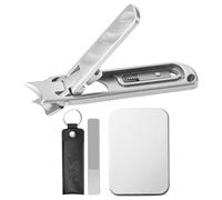Ensemble De Calipper À Ongles Portable, Plipper À Ongles Pour Femmes - Grande Ouverture Ouverte Clipper Set,Grande Ouverture Ciseaux En Acier Inoxydable Ultra-minces Pour Les Filles De Petits Garçons