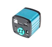 Ensemble De Caméras Et Microscope Industriel À Monture USB C, 48mp HD 1080P, HDMI, Objectif 130X, Lampe 40 LED, Support Réglable for Le Soudage Précision Clarté(48MP 4K Camera)