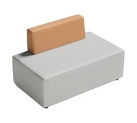 Ensemble De Canapé Créatif Et Simple, Réception De Banque D'établissement De Formation, Aire De Loisirs Et De Repos, Canapé De Bureau Et Table Basse en Cuir Griffe De Chat en Attente De Réception(P)