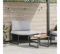 Ensemble de canapé de jardin 2 pc Acier canapés d'extérieur salon vidaXL vidaXL