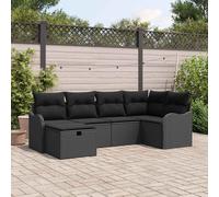 Ensemble de canapé de jardin avec coussin Poly rotin Mobilier extérieur vidaXL v