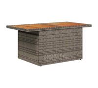 Ensemble De 6 Canapés De Jardin Vidaxl Avec Coussins Rattan Poly Noir, Canapé De Jardin 2 Places Vidaxl Avec Rangement & Coussins Rattan Poly Noir