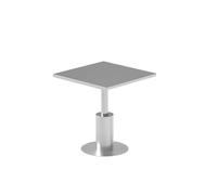 Ensemble De Canapé Et Table Industriels Modernes en Acier Inoxydable, Chaise Longue en Simili Cuir Noir for Café, Bistro, Bar À Whisky Ou Discothèque, Sièges De Cabine Commerciaux(E)
