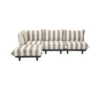 Ensemble de canapé lounge d'extérieur grand gauche Paletti LxWxH 190x100x90cm