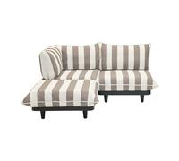 Ensemble de canapé lounge d'extérieur moyen gauche Paletti LxWxH 180x180x90cm