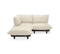 Ensemble de canapé lounge d'extérieur moyen gauche Paletti LxWxH 180x180x90cm