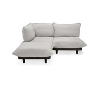 Ensemble de canapé lounge d'extérieur moyen gauche Paletti LxWxH 180x180x90cm