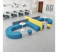 Ensemble de canapé modulaire avec table pour enfants, mobilier de salle de jeux éducatif, sièges polyvalents et centre d'activités