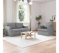 Ensemble de Canapés 2 pc tissu Sièges modulables Canapé Sectionnel vidaXL vidaXL