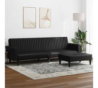 Ensemble de canapés 2 pcs gris similicuir canapé siège de canapé vidaXL