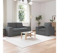 Ensemble de Canapés 2 pcs tissu Mobilier modulaire Assise salon vidaXL vidaXL