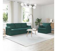 Ensemble de Canapés 2 pcs tissu Sièges modulables Canapé Sectionnel vidaXL vidaX