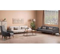 Ensemble de canapés 3pcs Ensemble de sièges Polster Möbel Couchen Sofas Stoffsofa