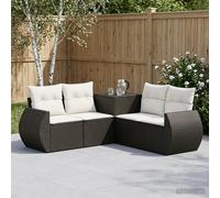 Ensemble de Canapés 5 pc 188 x 188 x 85 cm Canapé d’extérieur vidaXL vidaXL