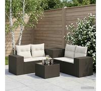 vidaXL Ensemble de Canapés 6 pc Gris et Gris foncé