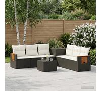 vidaXL Ensemble de Canapés 8 pc Beige et Gris Clair