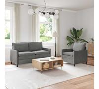 Ensemble de Canapés avec coussin 2 pc Velours Sièges modernes salon en vidaXL vi