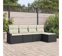 Ensemble de Canapés avec coussin polyrotin Canapé jardin Patio sièges vidaXL vid