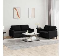 Ensemble de Canapés avec Coussins Sièges Salon 3 pcs Gris Clair Velours vidaXL