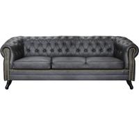 Ensemble de canapés Chesterfield 3+2 Glasgow Set de coussins Canapés Nouveau