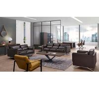 Ensemble de canapés Designer Assise Coussin 3+1 Couch Lounge Club Canapés Groupe