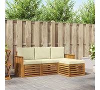 vidaXL – Ensemble de canapés d'extérieur Lounge patio – 4 pièces