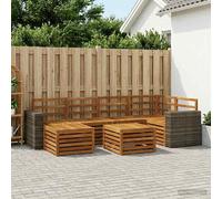 Ensemble de canapés d'extérieur 7 pc Polyester Canapé d’extérieur vidaXL vidaXL