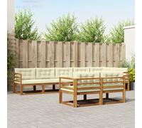 Ensemble de canapés d'extérieur 8 pcs Canapé d’extérieur Mobilier patio vidaXL v