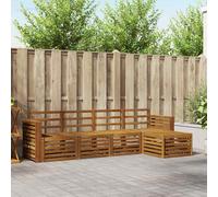 Ensemble de canapés d'extérieur avec coussin 5 pc Mobilier jardin salon vidaXL v