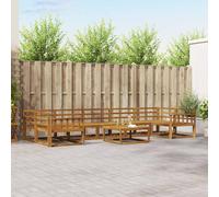 Ensemble de canapés d'extérieur Canapé Sectionnel Mobilier jardin Patio vidaXL v