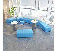 Ensemble de canapés modulaires - Sièges incurvés modernes pour bureaux, banques, salles de sport, salles de réunion - Design irrégulier polyvalent pour une assise de groupe confortable