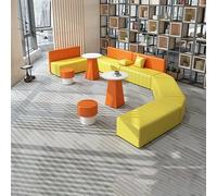 Ensemble de canapés modulaires - Sièges incurvés modernes pour bureaux, banques, salles de sport, salles de réunion - Design irrégulier polyvalent pour une assise de groupe confortable