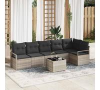 Ensemble de Canapés polyrotin Mobilier jardin canapé patio Terrasse vidaXL vidaX