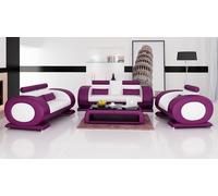 Ensemble de canapés rembourrés 32 places Set cuir Design JVmoebel
