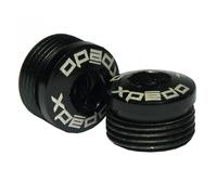 Ensemble De Capuchons 9 Noir 2184010700 XPEDO Accessoires De Pédales