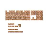 Ensemble de capuchons de clavier en polycarbonate transparent avec légendes imprimées sur le devant, profil HOA pour 60 à 108 mises en page, constructions pleine, utilisation quotidienne, de