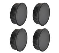 Ensemble de Capuchons D'objectif KIMISS, Ensemble de 4 Paires de Capuchons D'objectif Arrière et de Capuchons de Boîtier pour Accessoires de Caméra à à Vis M42