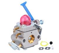 Ensemble de carburateur Kit d'ampoule d'amorce de ligne de filtre à carburant Pièces de rechange haute performance pour 128C 128L 128LD 128RJ Zama C1QW40A Matériau en aluminium