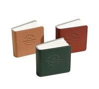 Ensemble de carnets de croquis à l'aquarelle - Paquet de 3 couvertures rigides pressées à froid de 2 x 2 pouces | Mini carnet de poche portable pour dessin, croquis, journal, voyage, école, et