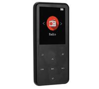 Ensemble de carte de 64 Go : lecteur MP3 intelligent 2,4" avec Bluetooth 5.0, noir