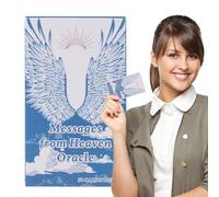 Ensemble De Cartes De Tarot - Messages Du Cartes Oracle, Jeu De Tarot Spirituel Pour Débutants, Divination Du Destin Et Méditation | Jeu De Société Ésotérique, Outils Mystiques D’Intuition Et Gui