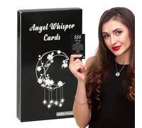 Ensemble De Cartes De Tarot - Papier, 4.06x2.36in Oracle Deck Débraison Friendly | Angel Whisper Cards D'orientation Spirituelle, Divination Et Fortune Deck For Meditation, Parties, Bonding, Self