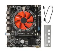 Ensemble de Cartes Mères X79, LGA 1356 E5 2420 CPU 8G DDR3 6 Cœurs 12 Fils avec Ventilateur, PCIE X16 PCIE X1, SATA3.0, Port Réseau RJ45, Double Voyant Lumineux