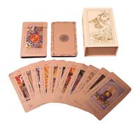 Ensemble de Cartes Tarot Mystère,78 Cards Blind Date with A Deck,Choix Surprise Intuitif avec des Extras Magiques,Coffret Cadeau Spirituel pour Les Amateurs de Divination
