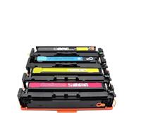 Ensemble de Cartouche de Toner Compatible de 4 Compatible avec 205A CF530A CF531A CF532A CF533A Fonctionne avec M154 M180 M181 M180N M181FW
