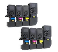Ensemble de Cartouches de Toner 4 Couleurs TK-5223 TK-5233 Compatible with Kyocera P5021cdn(TK5233 4Color 2Set)