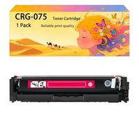Ensemble de Cartouches de Toner Compatible CRG-075 CRG-075K CRG-075C CRG-075M CRG-075Y Fonctionne pour Canon Les imprimantes LBP646cdw 647Cdw MF662cdw 664Cdw 665Cdw 667Cdw Haute capacité 1*Magenta