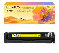Ensemble de Cartouches de Toner Compatible CRG-075 CRG-075K CRG-075C CRG-075M CRG-075Y Fonctionne pour Canon Les imprimantes LBP646cdw 647Cdw MF662cdw 664Cdw 665Cdw 667Cdw Haute capacité 1*Yellow